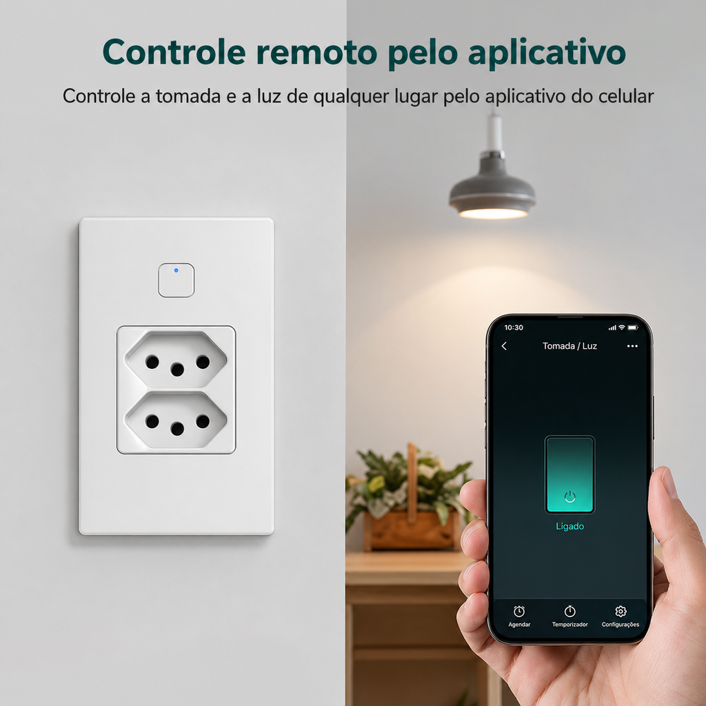 Tomada e Interruptor Smart